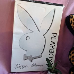 Authentic Playboy silver mirror